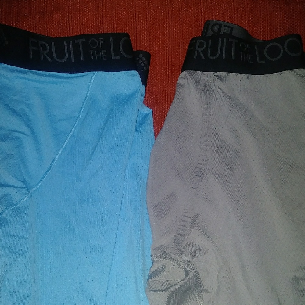 2 Pair Fruit Of The Loom Men Brief Boxer Size Medi